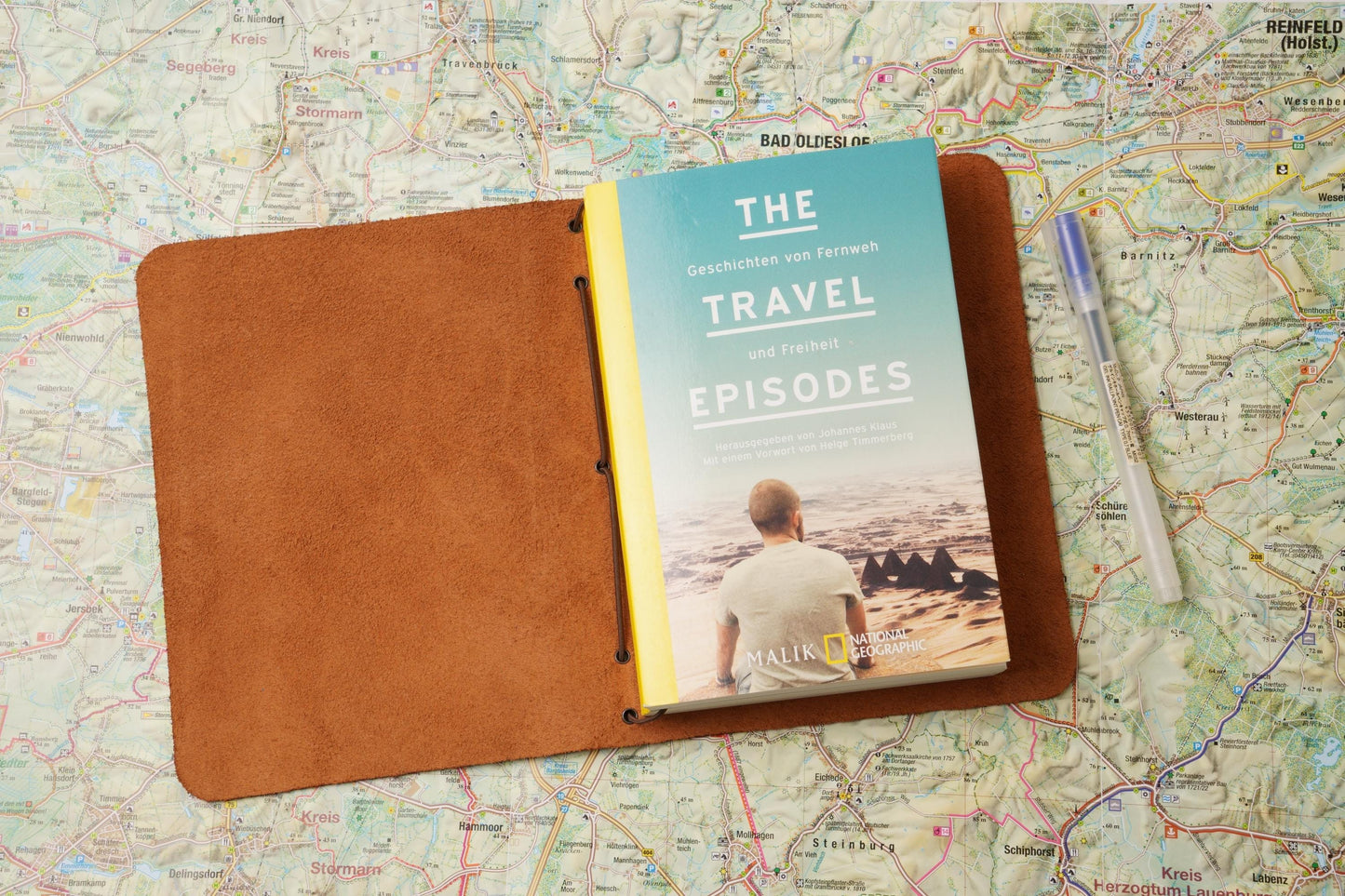 Leather B6 Traveler’s Notebook: Fits Stalogy 365 & Leuchtturm1917