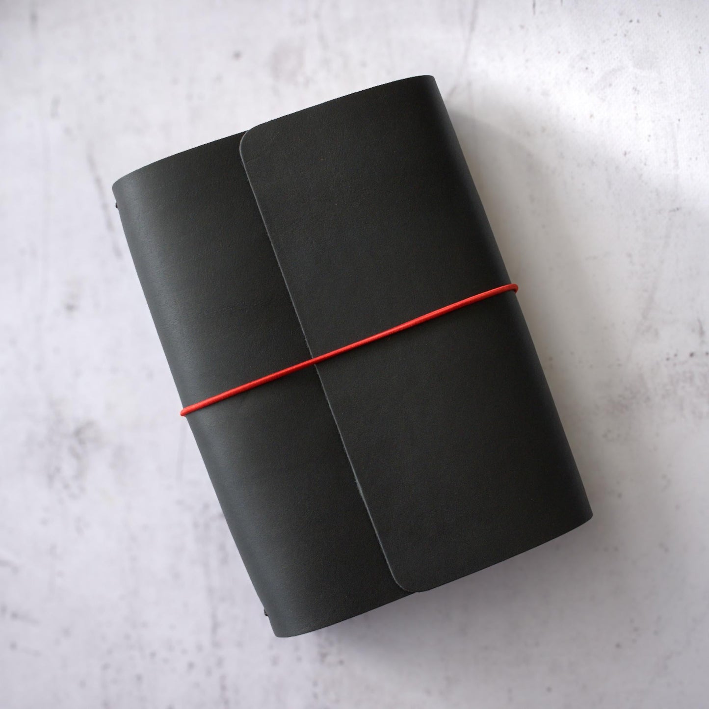 A5 Trifold Leather Traveler’s Notebook: Wrap-Around Cover