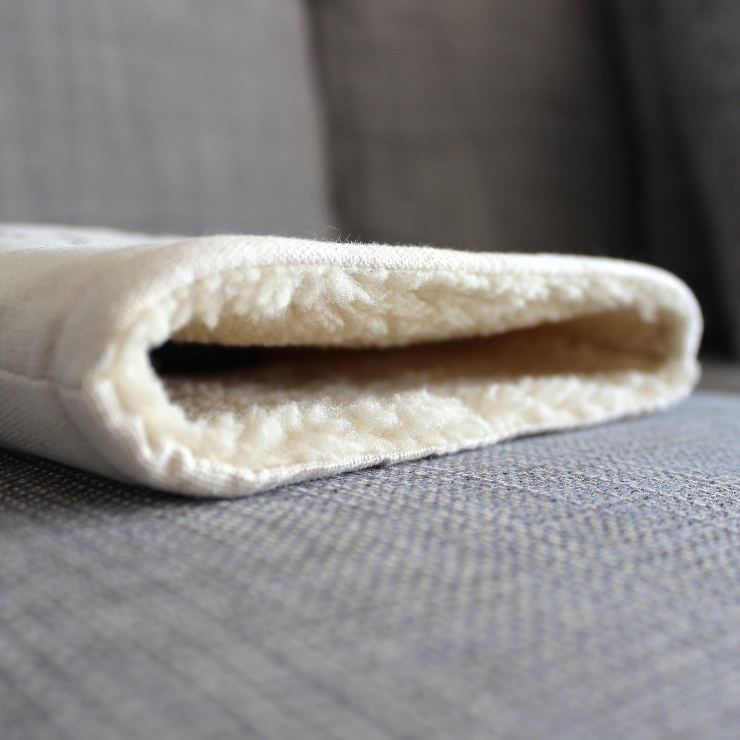 Embroidered Padded Book Sleeve: Washable Fabric Protector