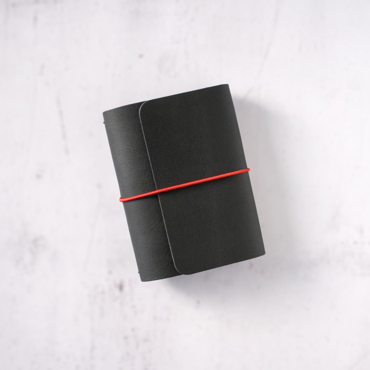 A6 Trifold Leather Traveler’s Notebook: Wrap-Around Cover