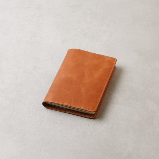 A6 Slim Leather Journal Cover: Fits Midori MD & Hobonichi