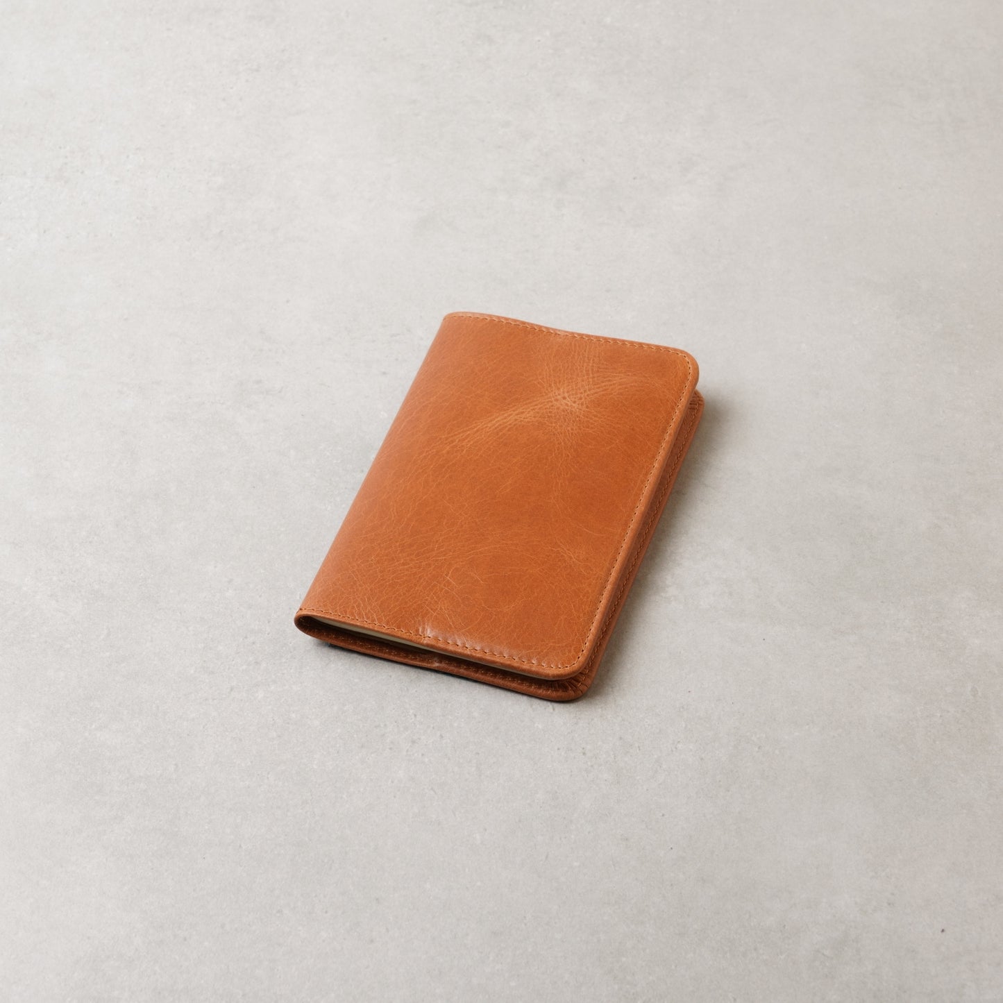 Leather Pocket Journal Cover - Fits Field Notes & Moleskine Cahier