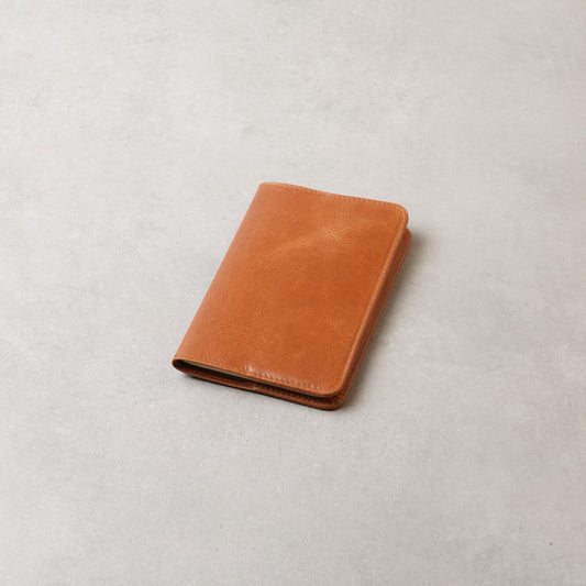 Leather Pocket Journal Cover - Fits Field Notes & Moleskine Cahier