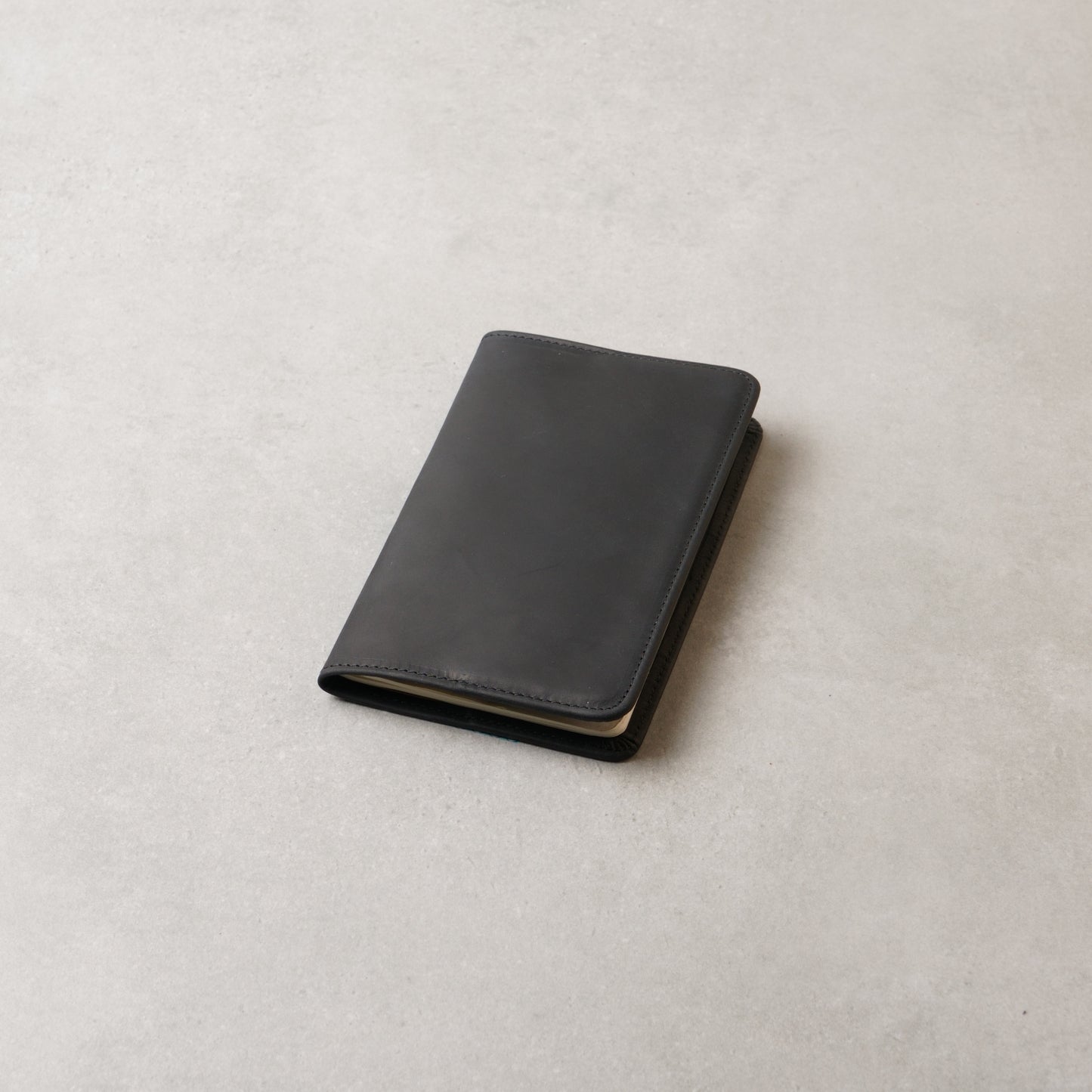 Leather Pocket Journal Cover - Fits Field Notes & Moleskine Cahier