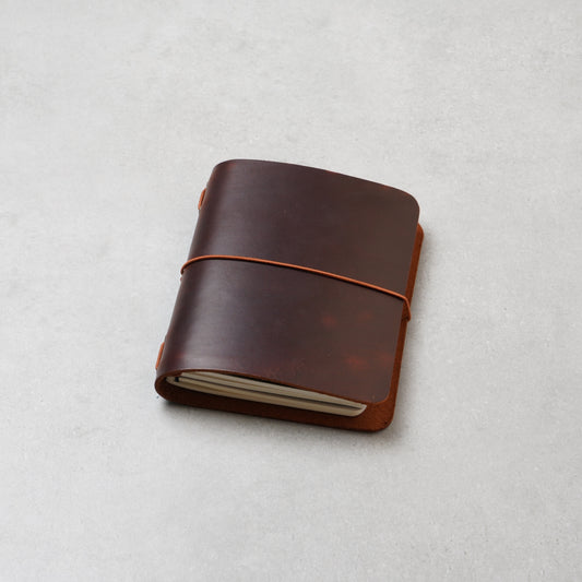A6 Traveler’s Notebook Cover aus Leder: High-Capacity Folio (4 Inserts)