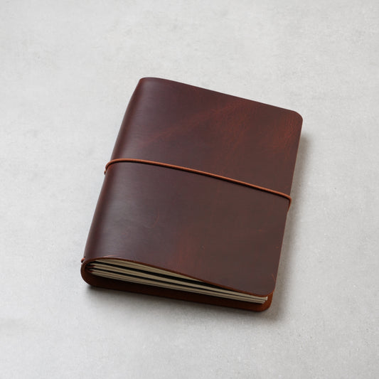 A5 Traveler’s Notebook Cover aus Leder: High-Capacity Folio (4 Inserts)