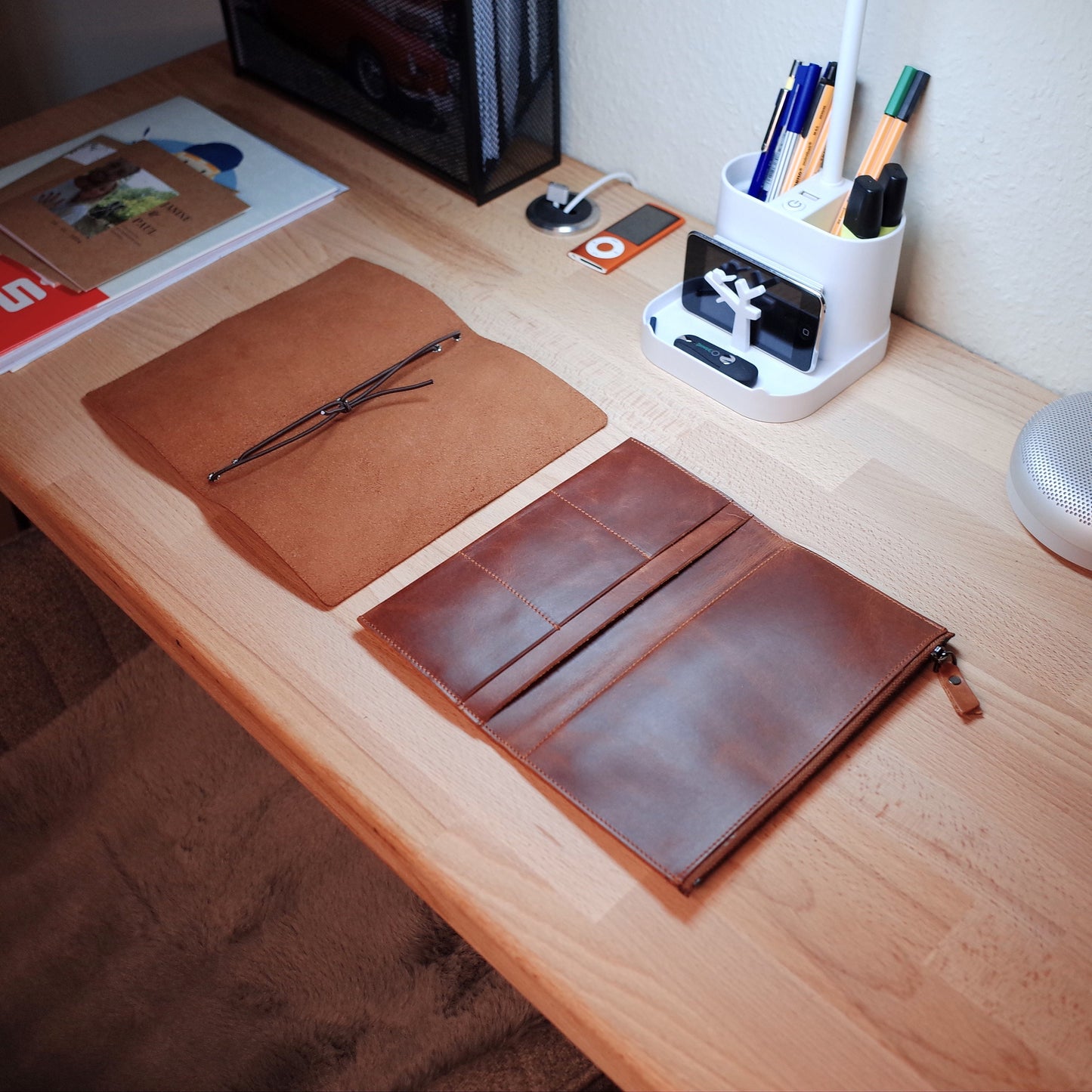 Signature Traveler’s Notebook & Wallet Set (Standard-Größe): Das modulare Reisesystem